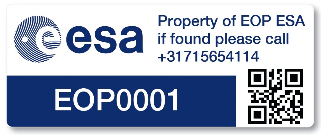 ESA Asset Label